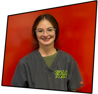 Brooke, dental assistant smiling